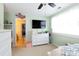 The bedroom has soft colors, a TV, and natural light from a window at 2405 Emma Grace Ln, Rock Hill, SC 29732