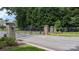 Pillared entrance gates to Chapel Gate provide a stately and secure access at 2405 Emma Grace Ln, Rock Hill, SC 29732