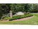 Entrance sign to Chapel Gate shows professionally maintained landscaping at 2405 Emma Grace Ln, Rock Hill, SC 29732