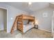 Bedroom featuring wood bunkbeds, and carpet flooring at 2614 Ocracoke St, Charlotte, NC 28208