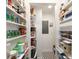 Well-organized pantry with custom shelving and ample storage space for food and kitchen essentials at 27092 Village Dr, Fort Mill, SC 29708