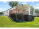 Charming home featuring a wooden deck, black foundation, and well-maintained lawn on a sunny day at 321 E Taylor St, Landis, NC 28088