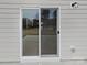 Sliding glass door leading to the backyard at 3629 Cerelia Ln, Denver, NC 28037