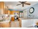 Well-lit kitchen featuring stainless steel appliances, granite countertops and tile flooring at 3903 Graywood Dr, Gastonia, NC 28052