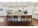Modern kitchen with granite countertops, stainless steel appliances, and a spacious island at 8035 Pastime Ln, Clover, SC 29710
