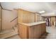 Basement featuring a wooden bar and staircase at 110 Hidden Valley St, Cherryville, NC 28021