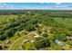 Property aerial view highlighting generous lot size and landscaping at 124 Island Park Ln, Statesville, NC 28625