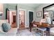 Well-lit home office featuring desk, chair, and stylish decor at 126 Longwood Rd # 52, Mooresville, NC 28115
