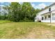 Expansive backyard backs up to the wooded area at 1471 Marshbrooke Ln, Catawba, NC 28609