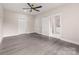 Bright bedroom with hardwood floors provides two closets and an ensuite bathroom at 1471 Marshbrooke Ln, Catawba, NC 28609