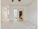 Spacious bedroom showing the closet and bathroom, offering comfort and convenience at 1500 Lookout Cir, Waxhaw, NC 28173