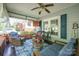 Relaxing front porch with comfortable seating and charming decor elements at 153 S Center St, Taylorsville, NC 28681