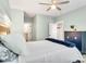 Calming bedroom features neutral color palette, ensuite bathroom, and closet at 501 Preservation Dr, Fort Mill, SC 29715