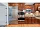Gourmet kitchen features stainless steel appliances, granite countertops, and custom cabinetry at 512 Appomatox Dr, Marvin, NC 28173