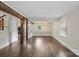 Bright and open living room space with hardwood floors at 5811 Gettysburg Dr, Concord, NC 28027