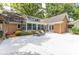 Spacious backyard with patio, seating area, and lush garden at 629 Wingrave Dr, Charlotte, NC 28270