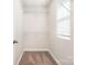 Functional walk-in closet with shelving, offering practical storage solutions and organization at 7012 Bryce Ave, Charlotte, NC 28217