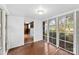 Sunroom featuring views of the property and access to the Living Room at 805 S Main St, Mount Holly, NC 28120