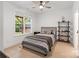 Comfortable bedroom with neutral tones, large window and natural light at 8283 Long Island Rd, Catawba, NC 28609