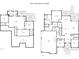Floor plan showcasing layout of home with bedrooms, kitchen, garage, living spaces at 8283 Long Island Rd, Catawba, NC 28609