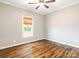 Spare bedroom with hardwood flooring and a window with natural light at 830 John Rainey Rd, Salisbury, NC 28147