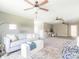 Cozy living room with comfortable seating, ceiling fans, and neutral decor at 830 John Rainey Rd, Salisbury, NC 28147