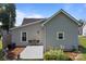 Backyard with a deck, table, and chairs at 113 Ervin St, Belmont, NC 28012