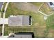 Overhead view of home featuring a landscaped yard and neighborhood with manicured lawns and sidewalks at 1207 Skyflower Way, Charlotte, NC 28214