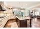 Spacious kitchen with an island, stainless steel appliances, and open layout, perfect for cooking and gathering at 14041 Mccord Rd, Huntersville, NC 28078