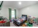 Bedroom featuring a bed, shelves, and a window at 1909 Mountain Springs Church Rd, Monroe, NC 28112