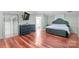 Main bedroom with wood floors, walk in and full bathroom at 1909 Mountain Springs Church Rd, Monroe, NC 28112