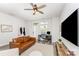 Inviting living area boasting modern furnishings, a sleek desk setup, and ample natural light at 223 S Bruns Ave, Charlotte, NC 28208