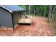 Newly constructed wood deck off the house, great for entertaining and relaxing at 2330 Neill Rd, Lancaster, SC 29720
