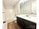 Bright bathroom featuring a single vanity and tub and shower combo at 2330 Neill Rd, Lancaster, SC 29720