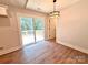 Bright bedroom with sliding glass doors leading to a deck with wooded views at 2330 Neill Rd, Lancaster, SC 29720