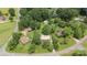 Beautiful aerial view of the property, featuring lush greenery and a serene setting at 3980 English Oak Dr, Lincolnton, NC 28092