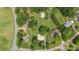 Stunning aerial shot showcasing the property's layout and expansive green surroundings at 3980 English Oak Dr, Lincolnton, NC 28092