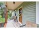 Inviting front porch with comfortable seating and a decorative front door, perfect for relaxing outdoors at 3980 English Oak Dr, Lincolnton, NC 28092
