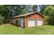 Spacious detached two-car garage with ample storage space, providing convenience and functionality at 3980 English Oak Dr, Lincolnton, NC 28092