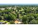 Aerial view of the property highlighting its location within a lush, green neighborhood at 5526 Brookwood Ln, Hickory, NC 28602