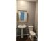 Half bathroom featuring a pedestal sink and a modern toilet with a light paint color at 5775 Soft Shell Dr # 310, Lancaster, SC 29720