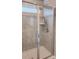 Updated shower with custom tile, glass door, and shelving at 5775 Soft Shell Dr # 310, Lancaster, SC 29720