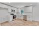 Modern kitchen features stainless steel appliances, white shaker cabinets, and subway tile backsplash at 707 W Davidson Ave, Gastonia, NC 28052
