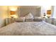 Inviting bedroom featuring an upholstered headboard, mirrored side tables, and a cozy, luxurious feel at 720 Governor Morrison St # 221, Charlotte, NC 28211