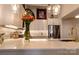 Kitchen area with white cabinets, modern stainless steel appliances, and granite countertops at 720 Governor Morrison St # 221, Charlotte, NC 28211