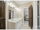 Bright bathroom with double sink vanity and access to bedroom at 748 Land Fall Dr, Rock Hill, SC 29732