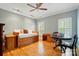 Bedroom featuring a daybed and desk area with plenty of natural light at 748 Land Fall Dr, Rock Hill, SC 29732