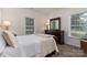 Bedroom with large dresser, neutral colors, and great natural light at 8593 Bailey Dr, Terrell, NC 28682