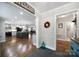 Open-concept living space flows seamlessly into a modern kitchen with a granite island at 926 Meadow Lakes Rd, Rock Hill, SC 29732