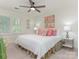 Cozy bedroom with a ceiling fan, neutral decor, and comfortable furnishings at 9622 Penshurst Trce, Charlotte, NC 28210